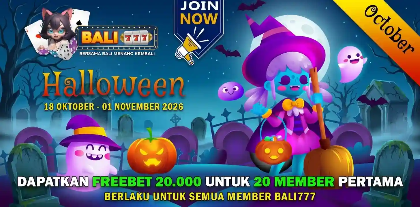PROMO HALLOWEEN FREEBET